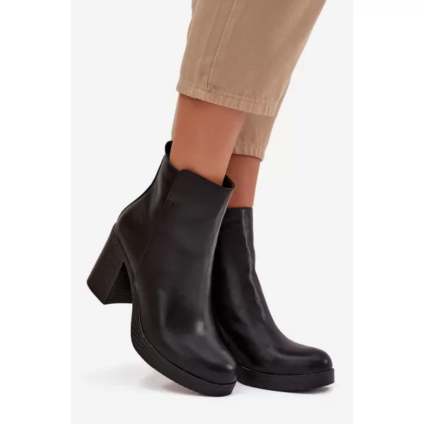  Dámské kozačky BOTO RYSELLE 40501 BLACK 