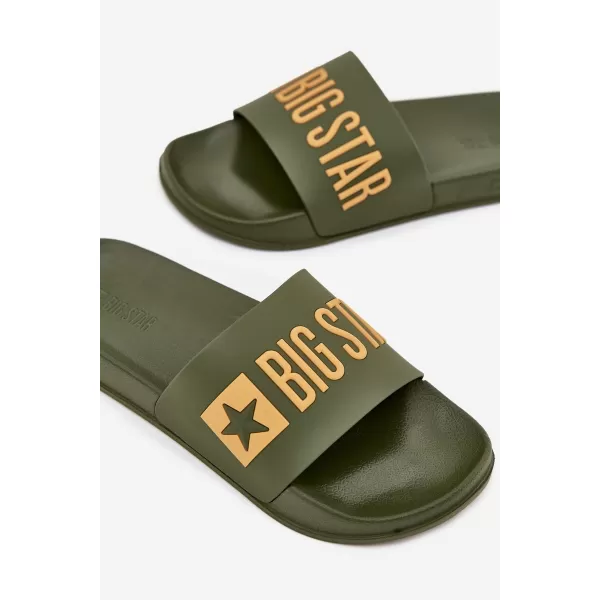  Pánské pantofle BIG STAR SS174360 GREEN 