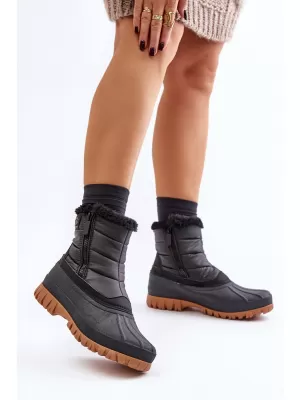 Dámské sněhule LEE COOPER LCJ-24-44-2866 BLACK
