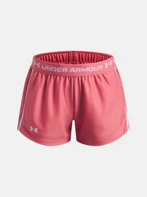 Dívčí kraťasy UNDER ARMOUR G TECH PLAY UP SHORT 1390075-600 RŮŽOVÁ