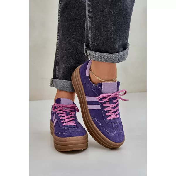  Dámské boty ZAZOO N1068S4 PURPLE 