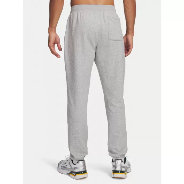  Pánské tepláky UNDER ARMOUR RIVAL LW JOGGER 6014638-011 ŠEDÁ 