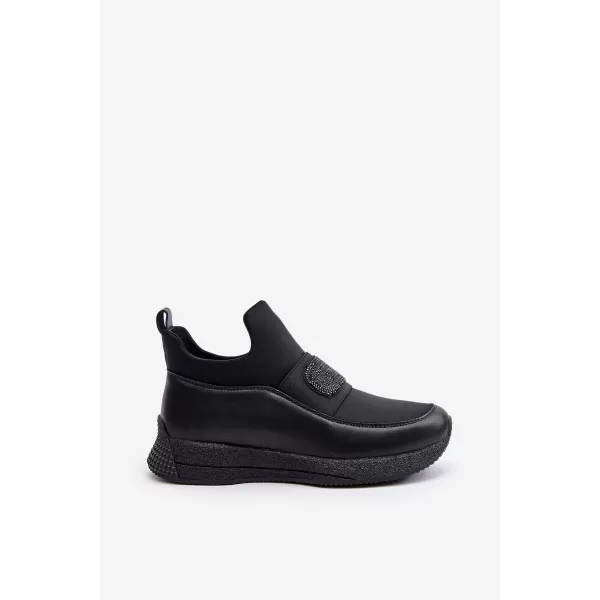  Dámské boty na platformě ARTIKER 55C0035 BLACK 