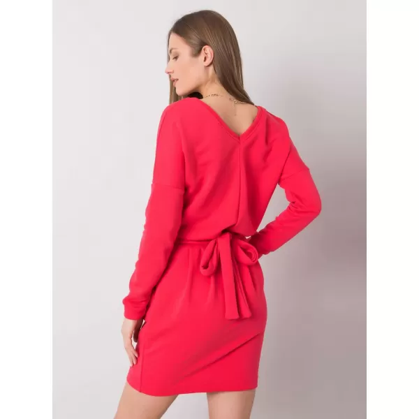  Dámské šaty RUE PARIS RV-SK-6037.18X CORAL 