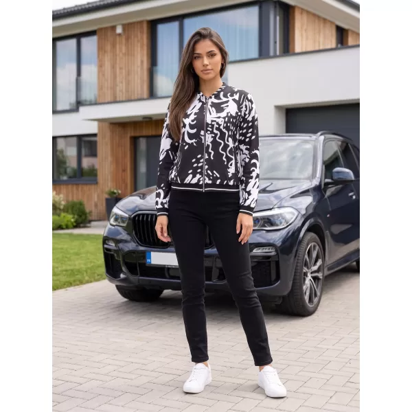  Dámská bunda ALTISPORT HADARIT ČERNÁ/BÍLÁ 