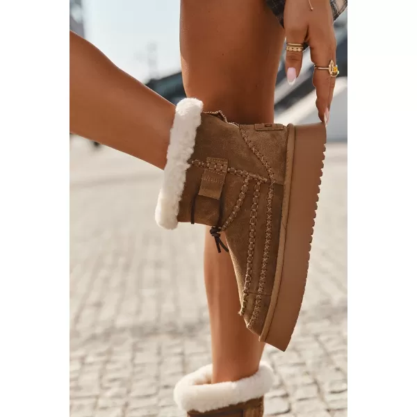  Dámské boty BIG STAR SS274373 BROWN/BEIGE 