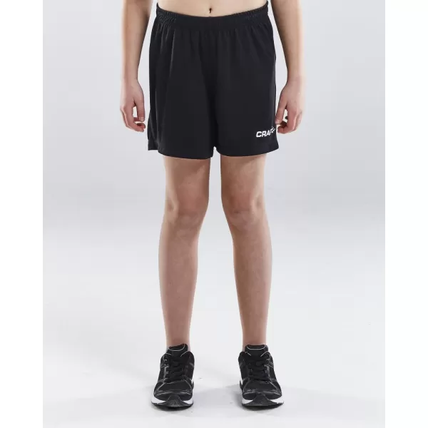  Dětské sportovní kraťasy CRAFT TW Squad Go Short Solid Jr ČERNÁ 