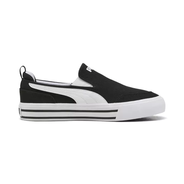  Boty PUMA COURT CLASSIC VULC SLIPON 400216_02 PUMA BLACK/PUMA WHITE 