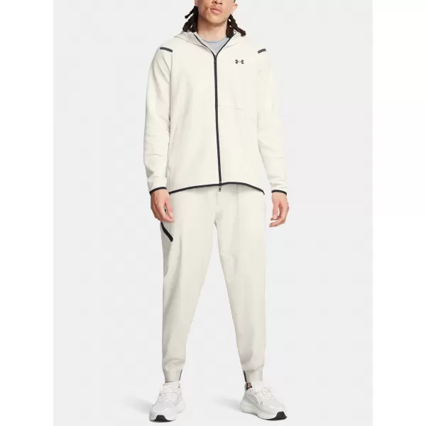  Pánské tepláky UNDER ARMOUR UNSTOPPABLE JOGGERS 1388823-110 BÍLÁ 