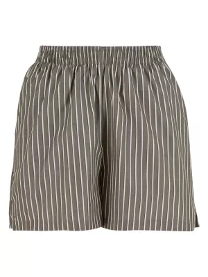 Dámské kraťasy URBAN CLASSICS TB6845 OLIVE/WHITE