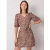 Dámské šaty LAKERTA LK-SK-508079.47P BROWN