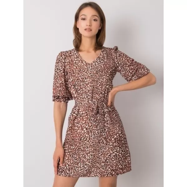  Dámské šaty LAKERTA LK-SK-508079.47P BROWN 