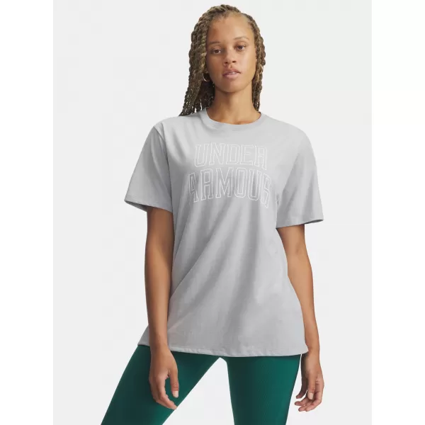  Dámské triko UNDER ARMOUR RIVAL OS CAMPUS TEE 6007883-012 ŠEDÁ 
