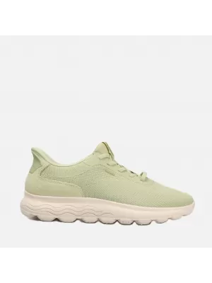 Dámské tenisky GEOX SPHERICA PLUS FAST IN G012785 SVĚTLE ZELENÁ