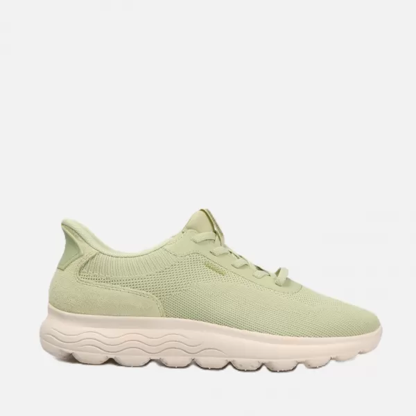  Dámské tenisky GEOX SPHERICA PLUS FAST IN G012785 SVĚTLE ZELENÁ 