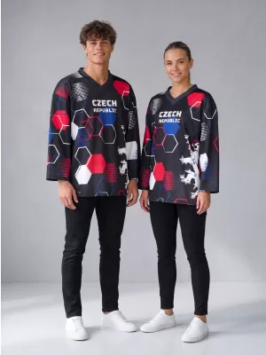 Unisex dres premium ALTISPORT VOJ/ALU036DRES01 HEXA ČERNÁ