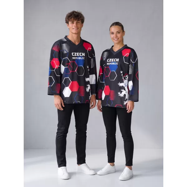  Unisex dres premium ALTISPORT VOJ/ALU036DRES01 HEXA ČERNÁ 