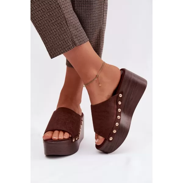  Dámské sandály BOTO HELIVINA 41630 BROWN 