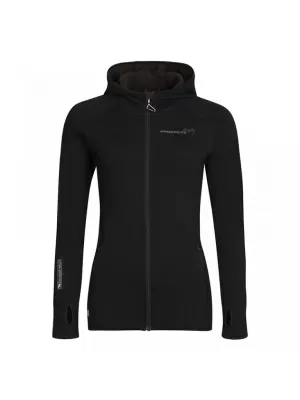 Dámská mikina PROGRESS TISPA HOODY MERINO ČERNÁ