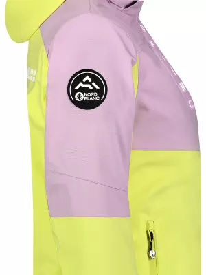 Dámská lyžařská bunda NORDBLANC LILT NBWJL8302 ŽLUTÁ