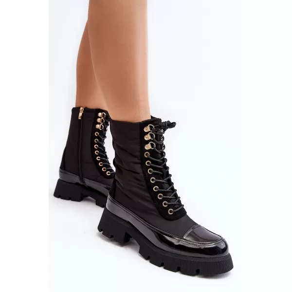  Dámské boty na podpatku BOTO SARANEMA 27553 BLACK 