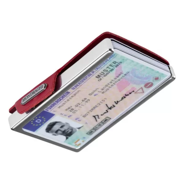  Peněženka MONDRAGHI Silhouette Classic Deer RED 
