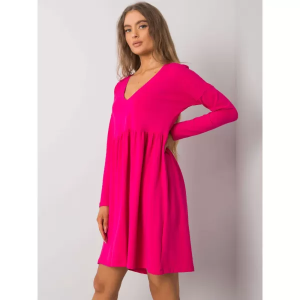  Dámské šaty RUE PARIS RV-SK-6008.19X FUCHSIA 