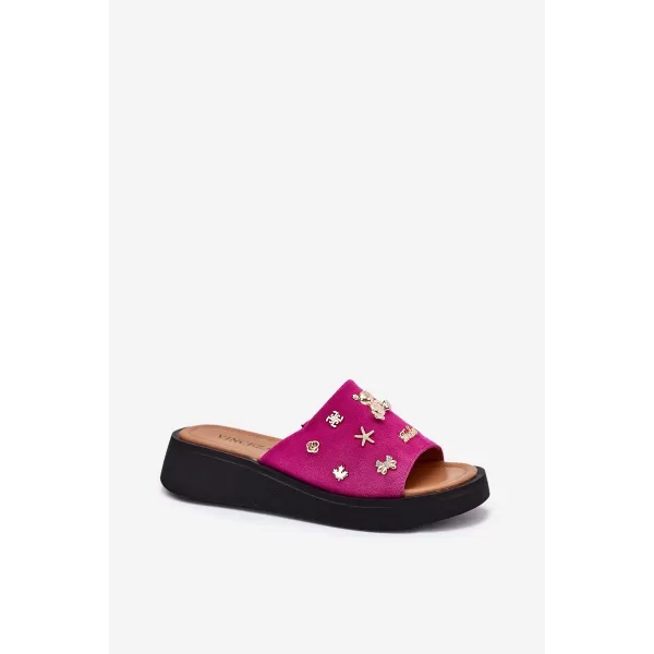  Dámské pantofle VINCEZA 66741 PINK 