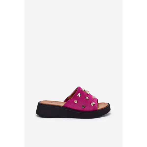  Dámské pantofle VINCEZA 66741 PINK 
