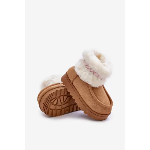  Dětské sněhule BOTO MELEFIA 34605 CAMEL 