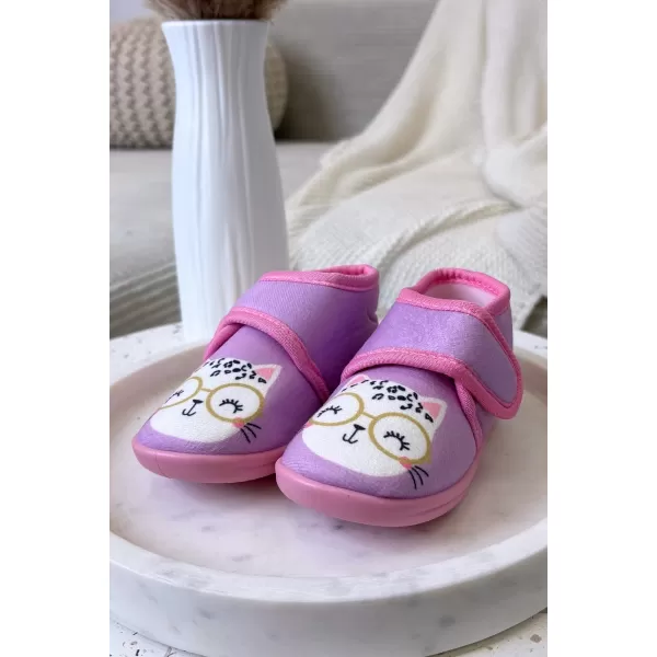  Dětské pantofle BOTO KATLINE 40793 PURPLE 