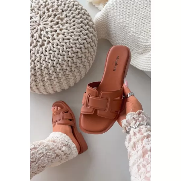  Dámské pantofle BOTO LORANIA 41242 CAMEL 