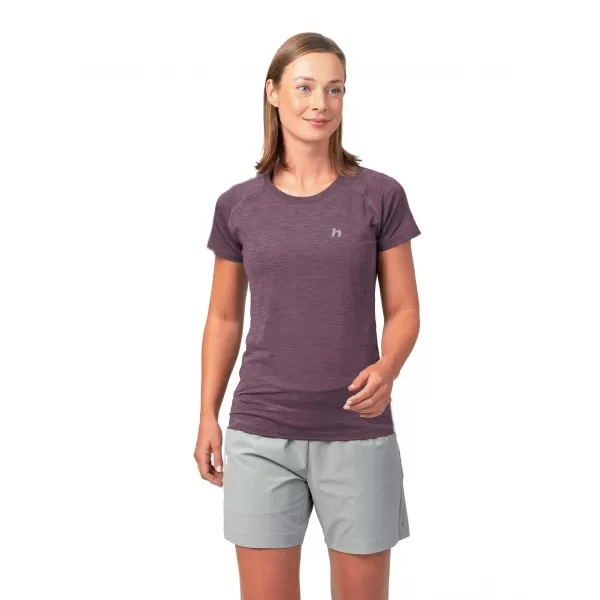  Dámské triko HANNAH LELA PLUM PERFECT MEL 