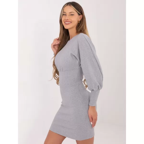  Dámské šaty RUE PARIS RV-SK-6079.65 GRAY 