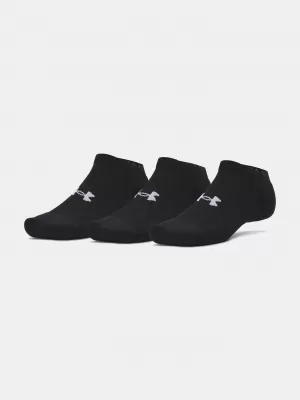 Ponožky UNDER ARMOUR PERFORMANCE COTTON 3PK NS 6009683-008 ČERNÁ