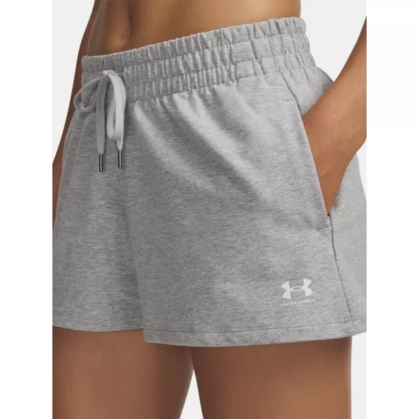  Dámské kraťasy UNDER ARMOUR UA SPORT TERRY SHORT 6011022-011 ŠEDÁ 