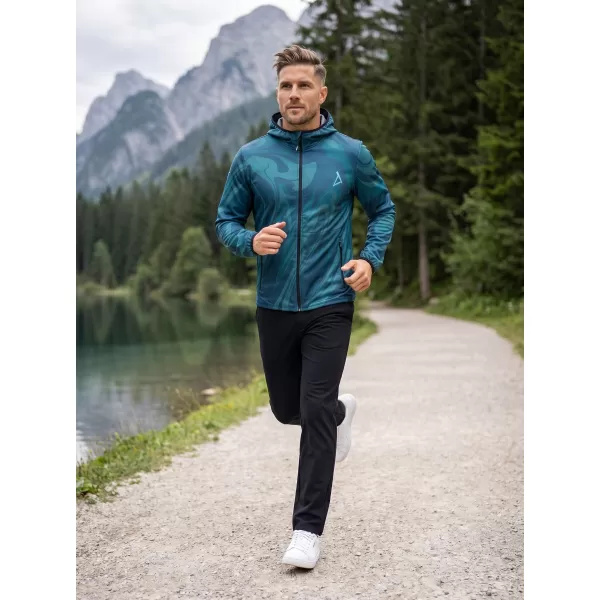  Pánská softshellová bunda premium ALTISPORT VOJ/ALM072JACK01 PETROLEJOVÁ 