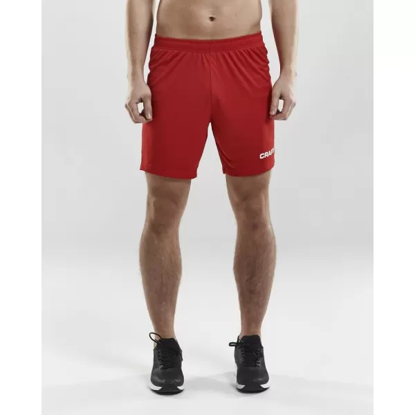  Pánské sportovní kraťasy CRAFT TW Squad Go Short Solid M JASNĚ ČERVENÁ 