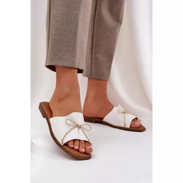 Dámské pantofle BOTO DEONELIS 35630 WHITE 