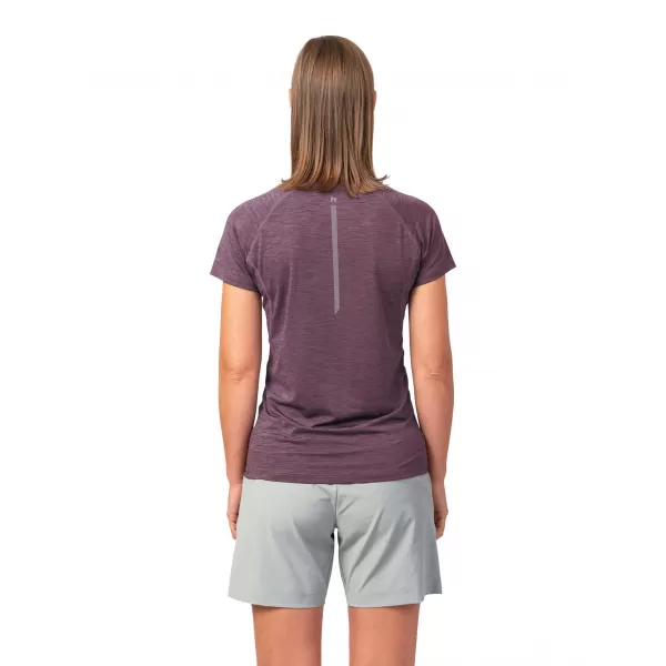  Dámské triko HANNAH LELA PLUM PERFECT MEL 