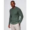Pánský svetr OMBRE OM-SWSW-0147 FADED GREEN