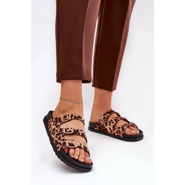  Dámské pantofle BOTO ULIRI 36081 LEOPARD 