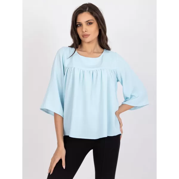  Dámská halenka RUE PARIS CHA-BZ-1701.29P LIGHT BLUE 