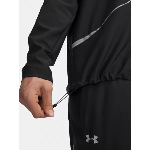  Pánská bunda UNDER ARMOUR UA UNSTOPPABLE WOVEN JACKET ČERNÁ 