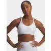 Dámská podprsenka UNDER ARMOUR CROSSBACK LOW BRA 1386424-102 BÍLÁ