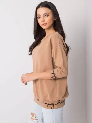 Dámská mikina RELEVANCE RV-BL-5978.06P CAMEL