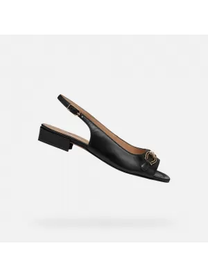 Dámské sandály GEOX NEW ERAKLIA 15 G012993 ČERNÁ