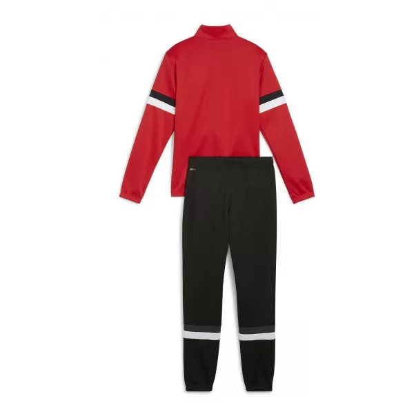 Dětská souprava PUMA TEAMRISE TRACKSUIT JR 658655_01 PUMA RED/PUMA BLACK 