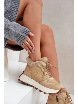 Dámské boty BIG STAR OO274A330 BEIGE