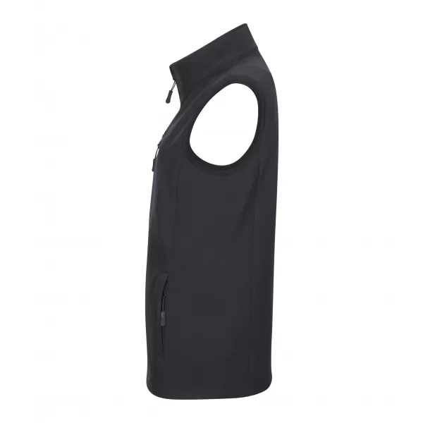  Dámská softshellová vesta ALTISPORT NoPrint NP/ALW965 EBONY GRAY 